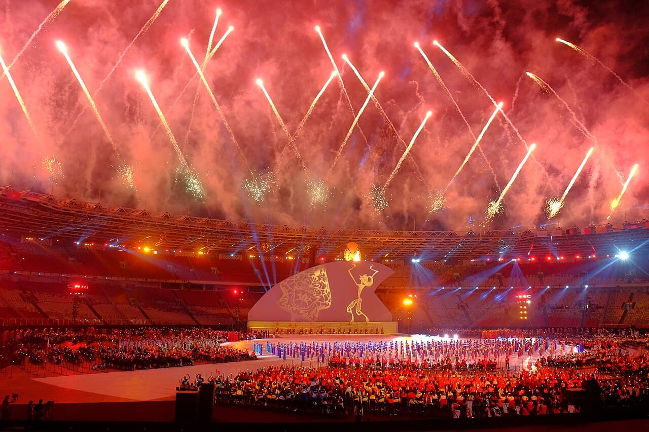 Opening of 2018 Asian Para Games at Gelora Bung Karno, Jakarta