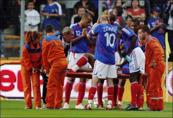 Djibril Cisse Injury