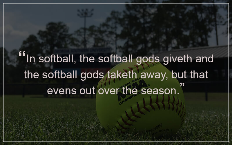 softball quotes for third baseman