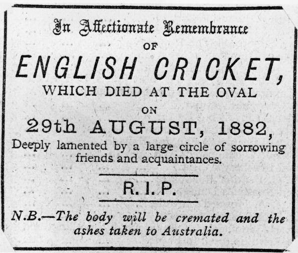 English Newspaper on Ashes