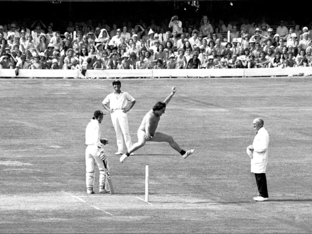 First Streaker at Lords