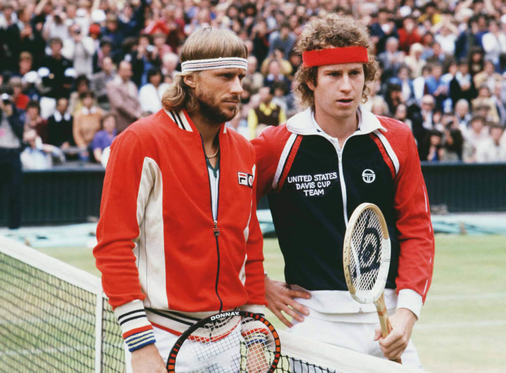 Bjorn Borg vs John McEnroe, finals 1980
