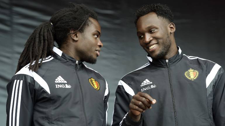 Romelu and Jordan Lukaku