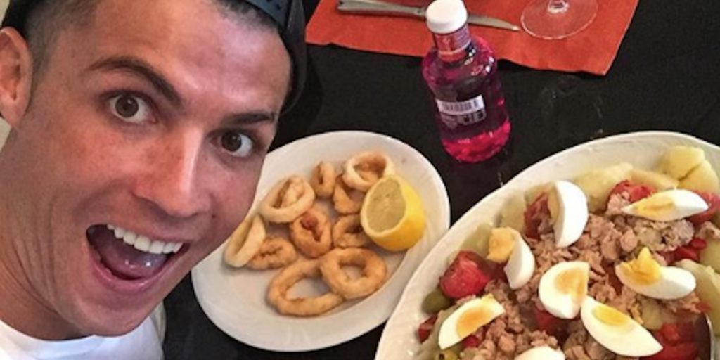 Ronaldo’s  Diet Plans