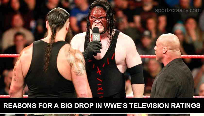 Reasons for a Big Drop in WWE’s Television Ratings