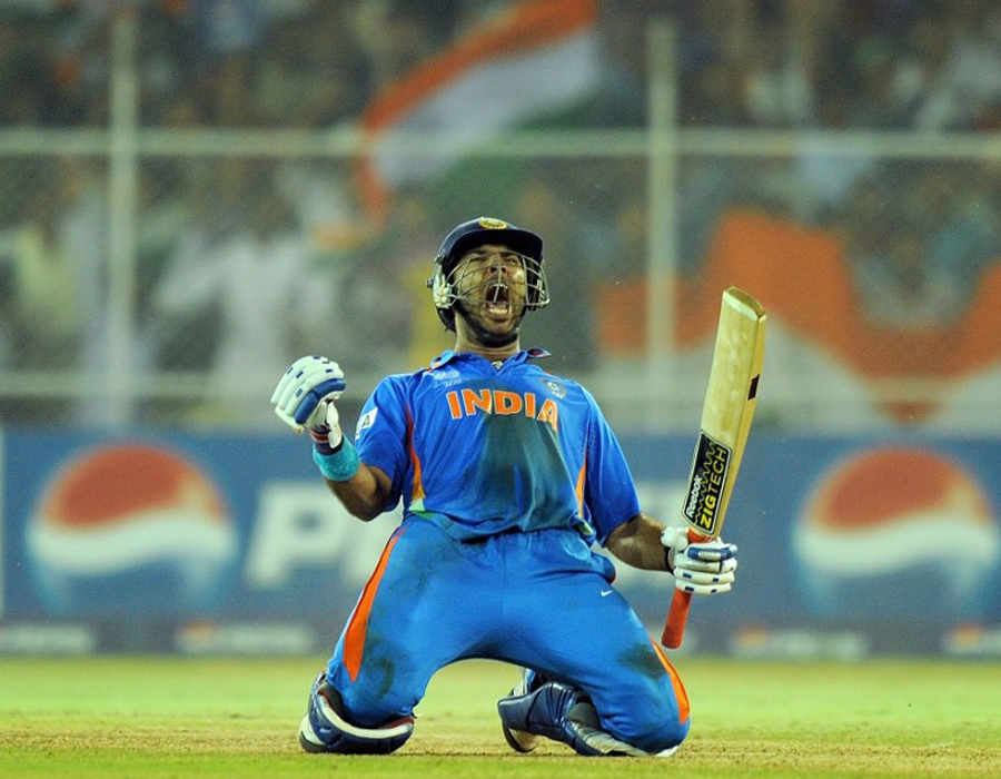 yuvraj singh in World Cup