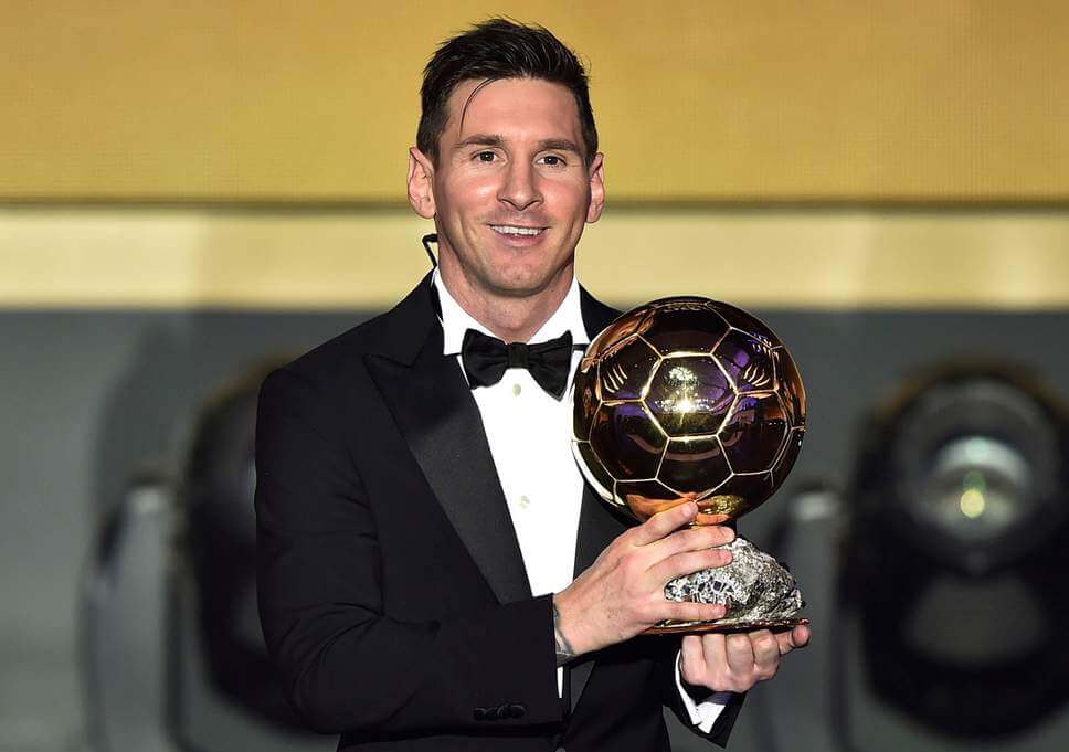 Lionel Messi Ballon d'Ors sportz craazy