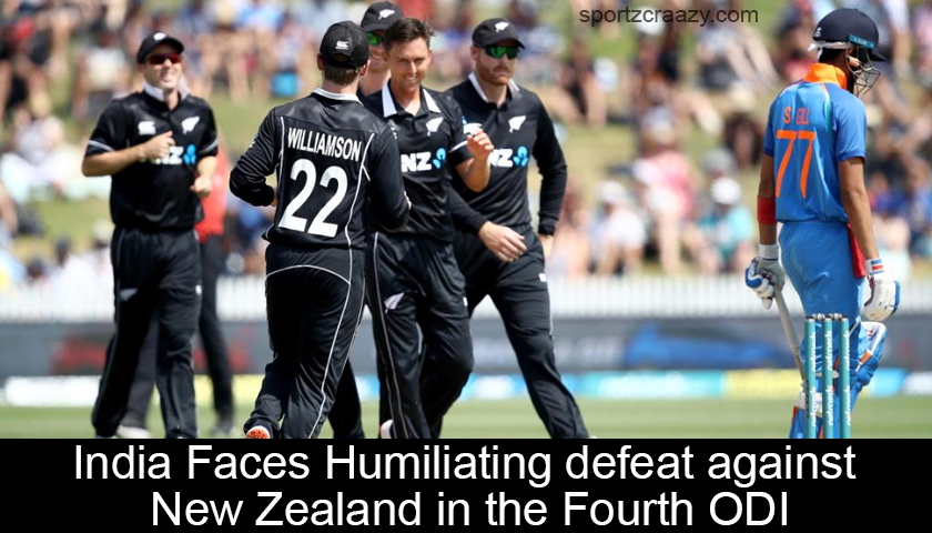 India Faces Humiliating defeat against New Zealand