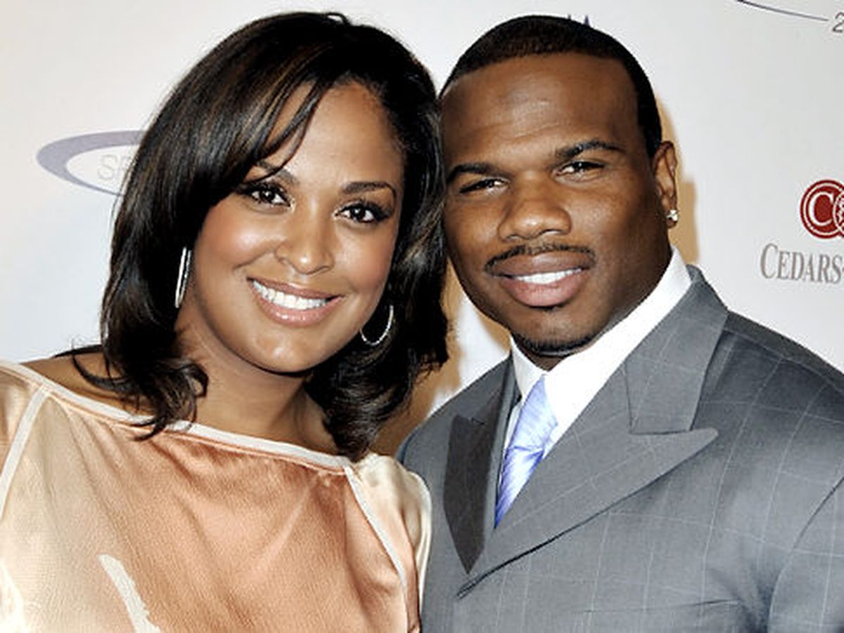 Curtis Conway And Laila Ali.