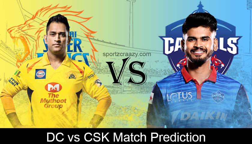 DC vs CSK Match Prediction