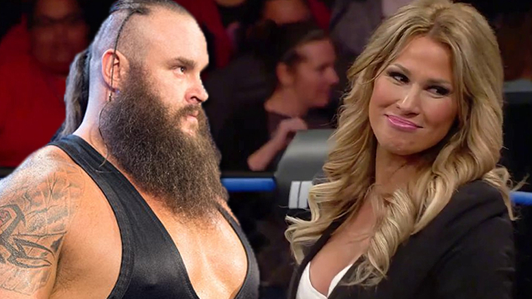 Braun Strowman with his wife