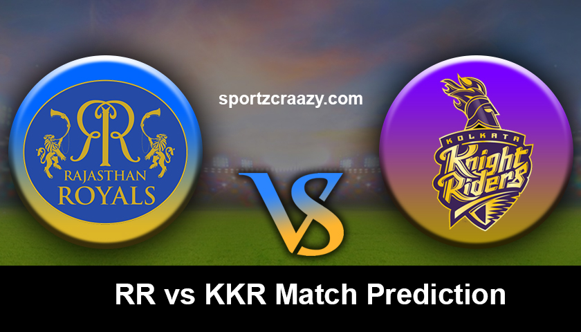 rr vs kkr match prediction