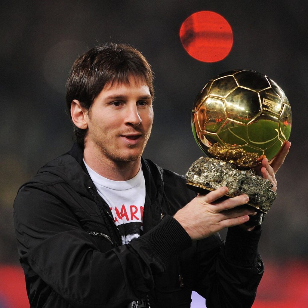 lionel messi first ballon d'or 2009
