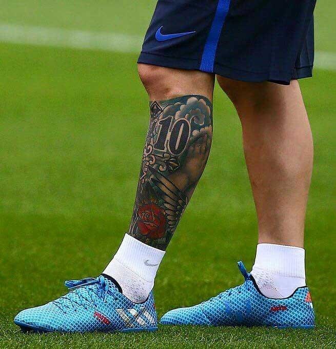 messi tattoo