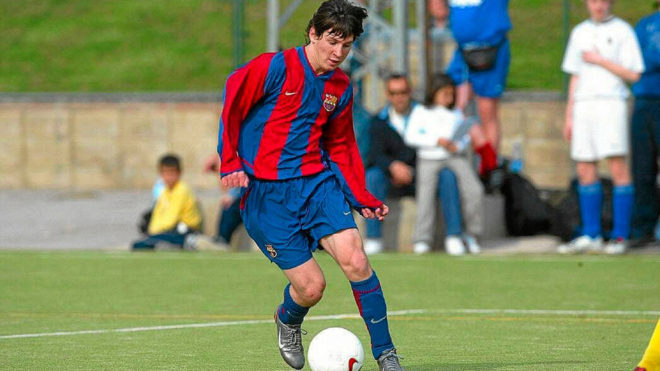 young Messi