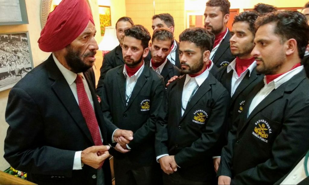 Milkha Singh in in indian army