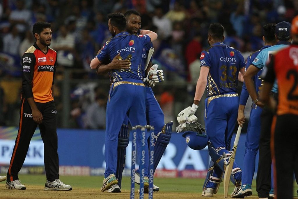 MI vs SRH Match Summary