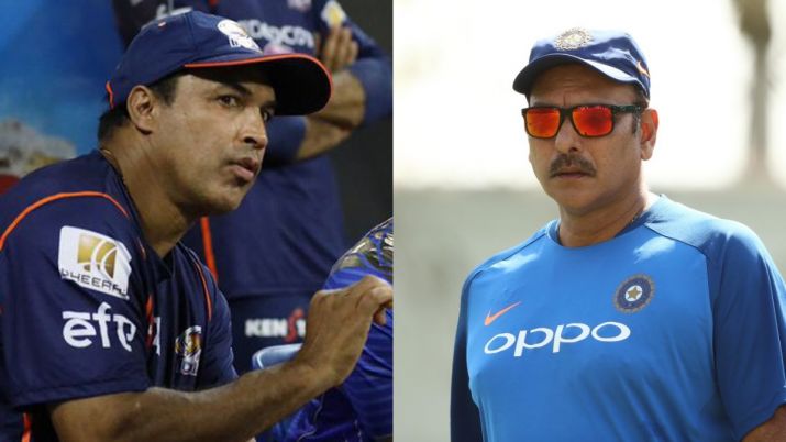 Robin Singh and Ravi Shastri Photo