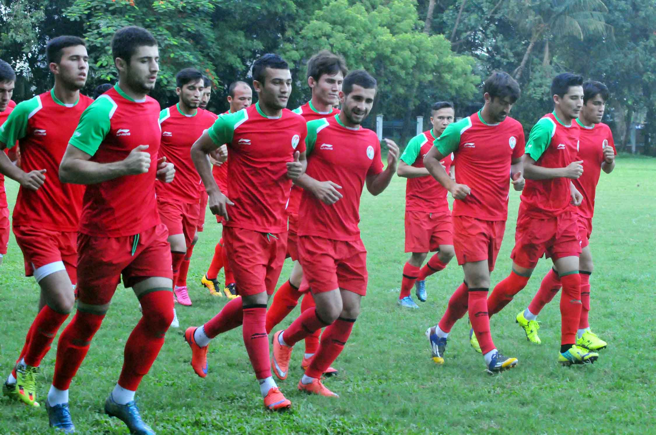 Tajikistan Fooball Team Photo